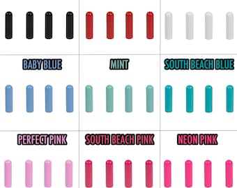 Colorful Dome Bullet Tip Metal Aglets Screw On Aglet Premium Lace Tips For Shoelaces Drawstrings Hoodies Shorts Ships Out Next Day From USA