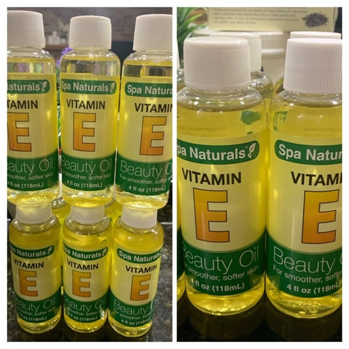 Spa Naturals Vitamin E Beauty Oil 15 g Haarwuchsöl Etsy