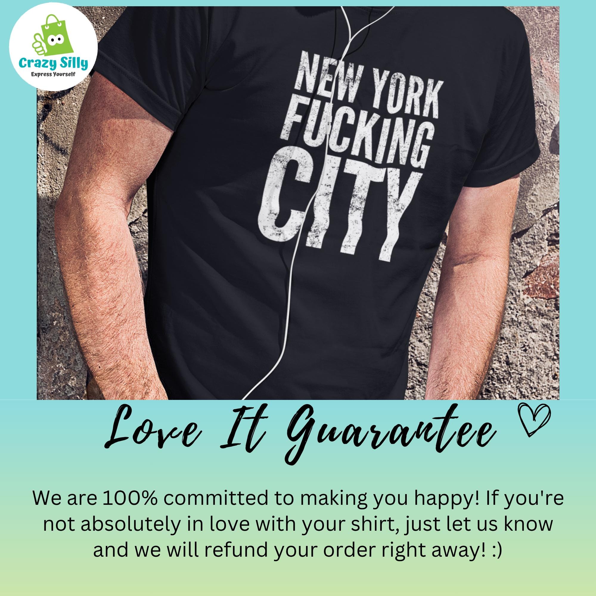 New York Fucking City, New York City Shirt, Funky New York Shirt