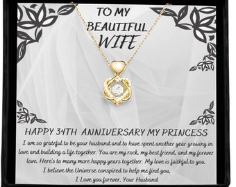 34th Year Anniversary Gift for Wife, 34th Year Anniversary Gift for Her, 34th Anniversary Gift for Wife, 34th Anniversary Gift for Her