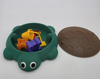3D Printed Turtle Sandbox Toy, Desk Zen Decor, Sensory Fidget Toy, PLA Material