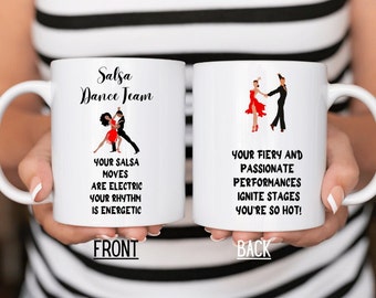 Salsa Dance Team Gift, Salsa Team Dancing Gift, Salsa Dancer Gift, Salsa Dance Team Gift, Dance Performance Gift, Dance Teacher Coach Gift