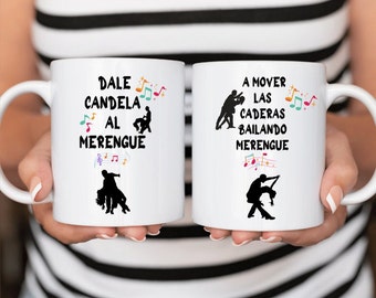 Merengue Dancer Mug, Merengue Dancer Coffee Cup, Merengue Dancer Gift, Merengue Instructor Gift, Merengue Student Mug, Merengue Teacher Gift