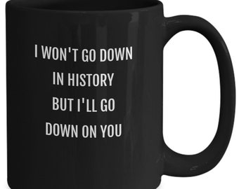 Vintage Sex Excuse Mug Cup Novelty Joke Gag Gift Novelty