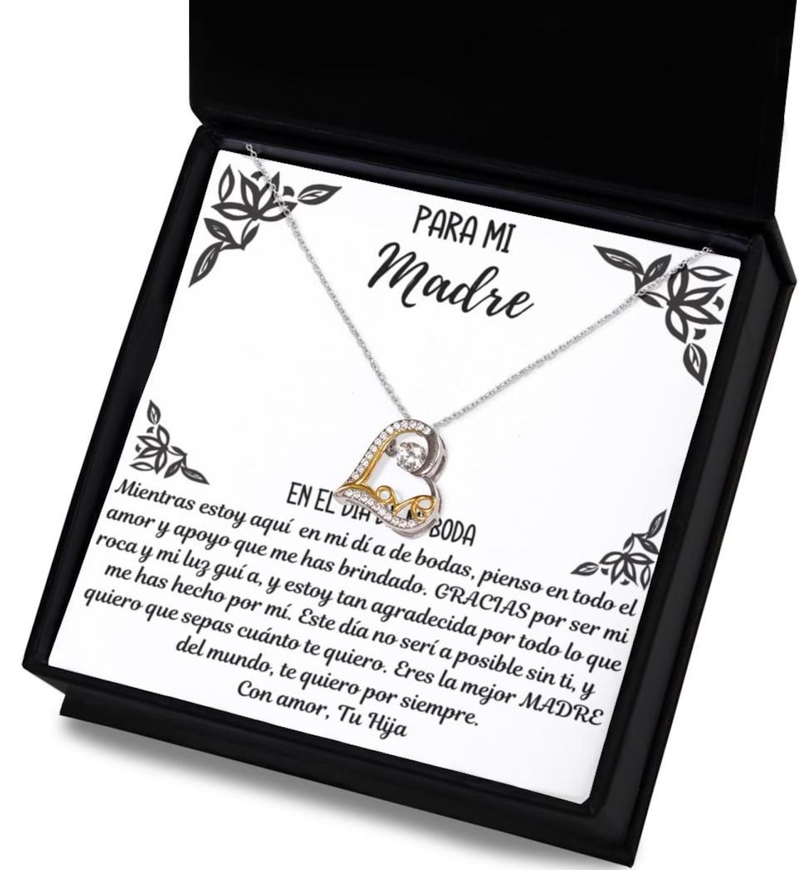 Collares Para Mujer Collares Mamá En Acero Inoxidable Regalo Día