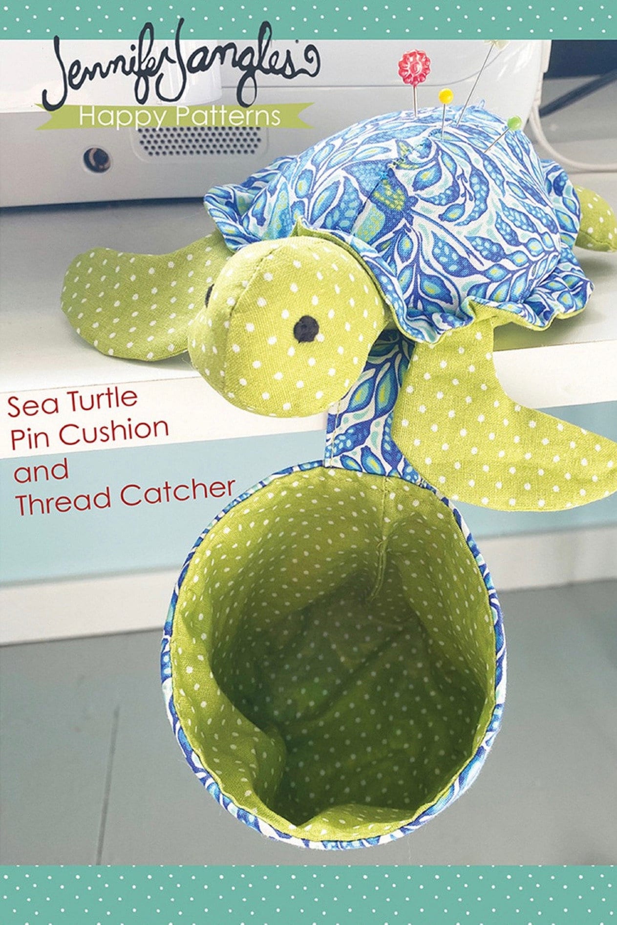 Hexagon Pincushion Sewing Accessories Pincushion With Crushed Walnut Shells  Turtle Pincushion Animal Pincushions 