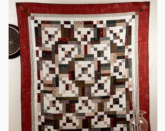 Overlay quilt pattern by Cozy Quilt Designs