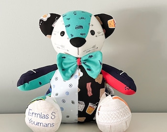 Keepsake Bear Memory Bear From Clothing