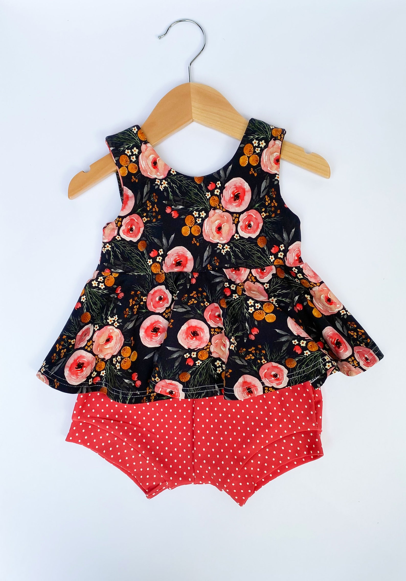 Floral Peplum Top Baby Peplum Shirt Toddler Peplum Shirt Etsy