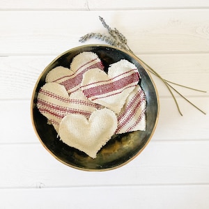 Lavender Sachet Heart Shape|Drawer Sachet|Lavender Pillow|Sachet Set|Grain Sac|Wedding & Party Favor|Rustic/Natural Wedding|Stocking Stuffer