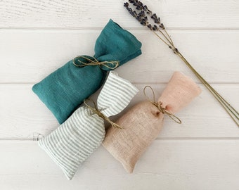 Linen Lavender Sachet|Drawer Sachet|Lavender Pillow|Wedding Favor|Party Favor|Small Gift|Gifts for Her|Stocking Stuffer