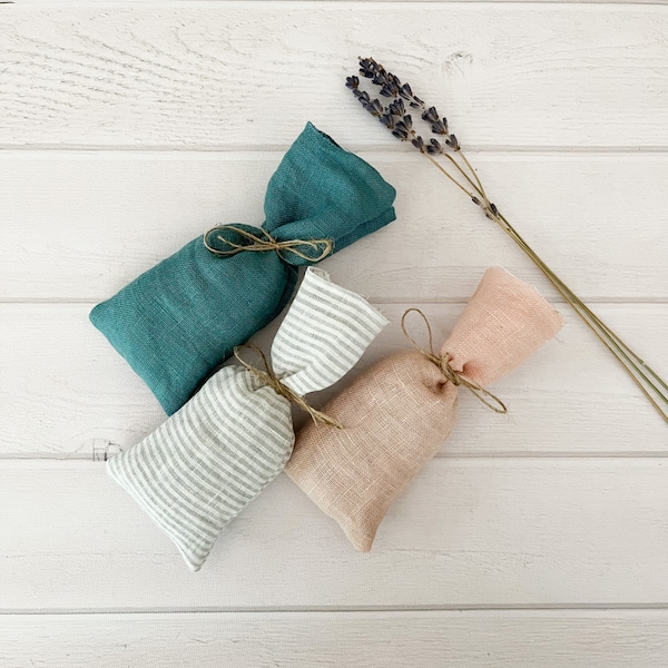 Linen Lavender Sachet|Drawer Sachet|Lavender Pillow|Wedding Favor|Party Favor|Small Gift|Gifts for Her|Stocking Stuffer