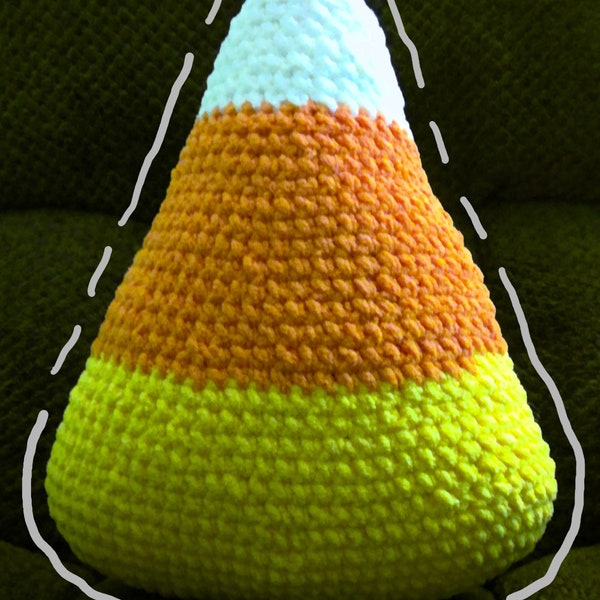 Giant Candy Corn Amigurumi Pattern