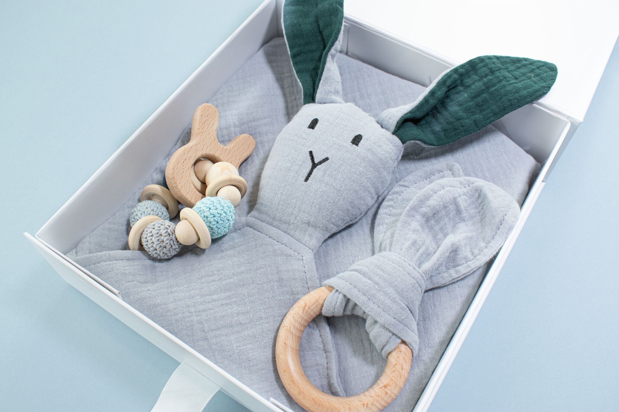 Baby Muslin Comforters Gift Set New Baby Baby Shower Etsy UK