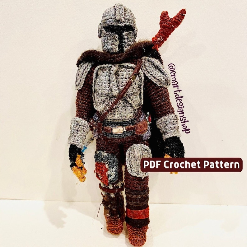 The Mandalorian Crochet Pattern Etsy