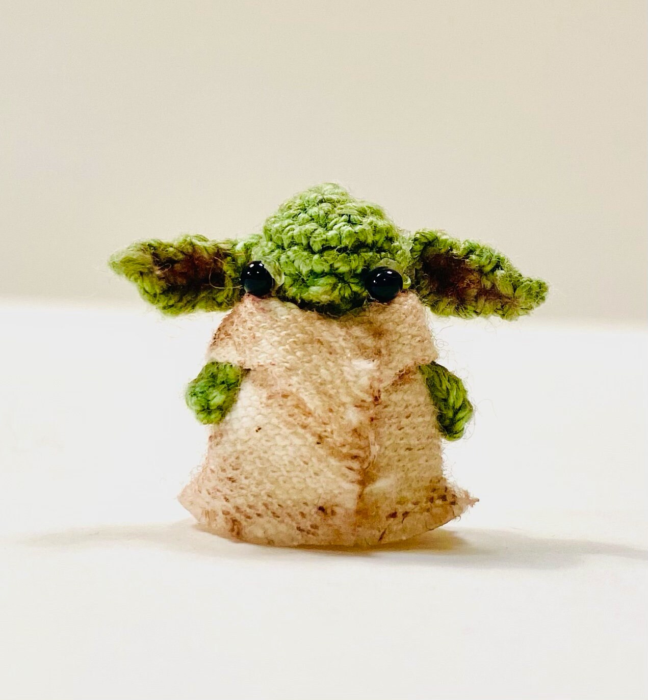 Tiny Baby Yoda Grogu Crochet Pattern | Etsy