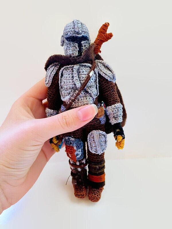 The Mandalorian Crochet Pattern Etsy