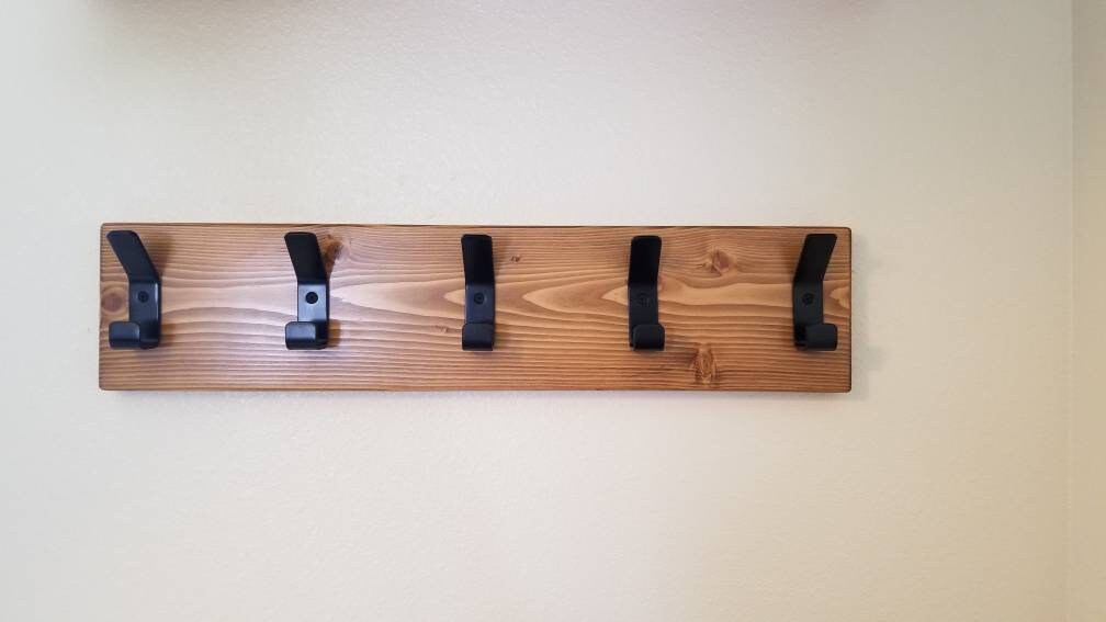 Custom wall mount hanger coat and bag hanger wall mounted Etsy