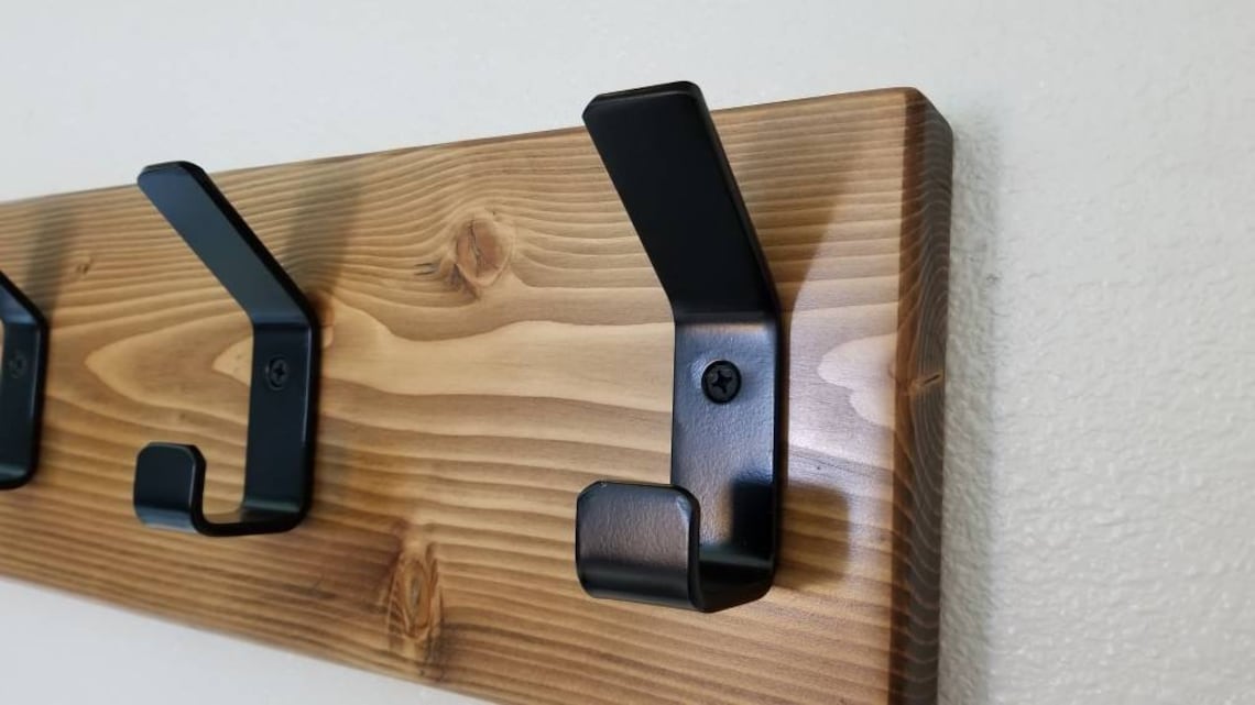 Custom wall mount hanger coat and bag hanger wall mounted Etsy