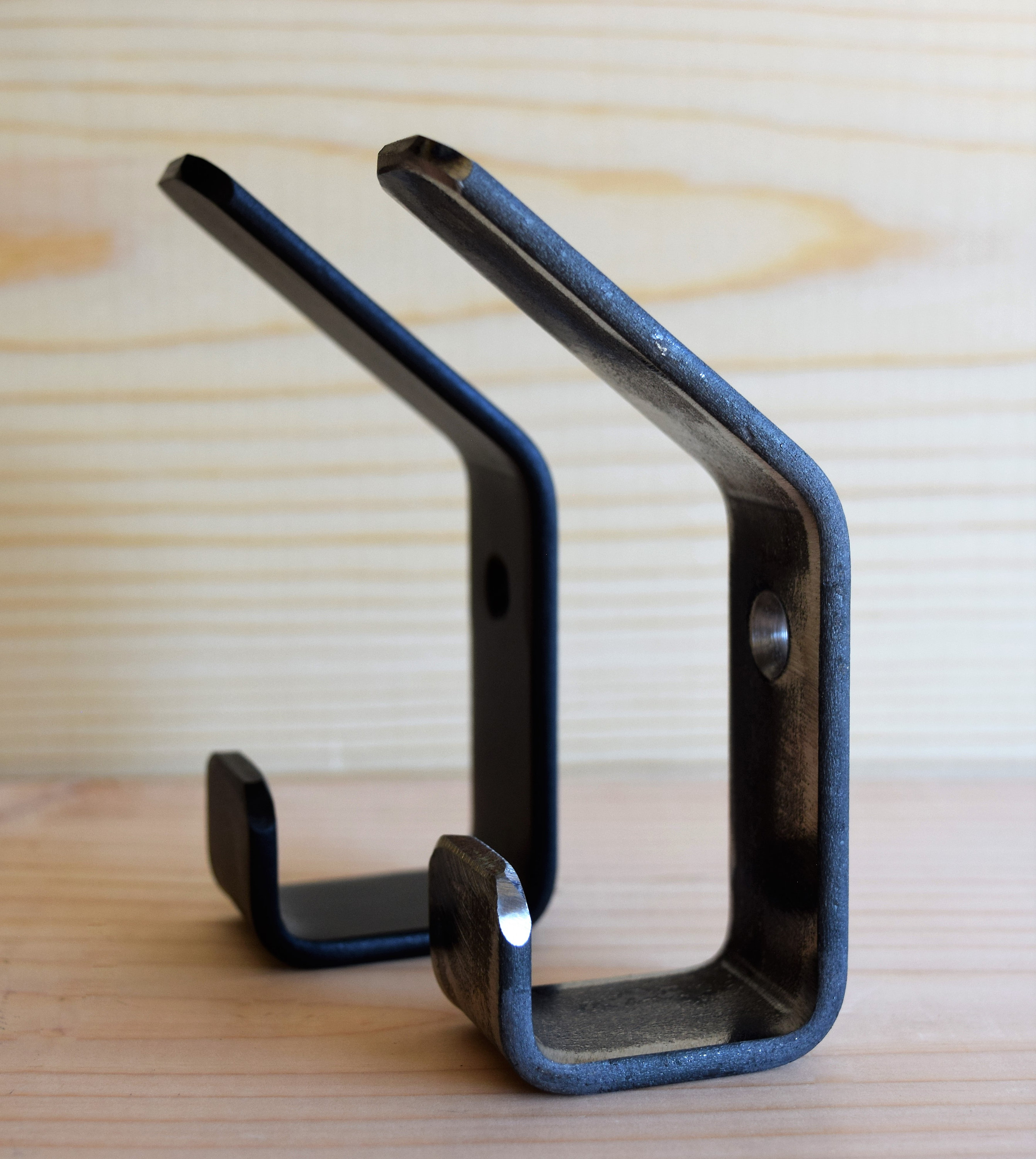 Steel Wall Hook Metal Hook Metal Coat Hooks Farmhouse Hook Etsy