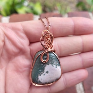 Green Sardonyx Pendant - Green Sardonyx Necklace - Green Sardonyx - Green Sardonyx Crystal