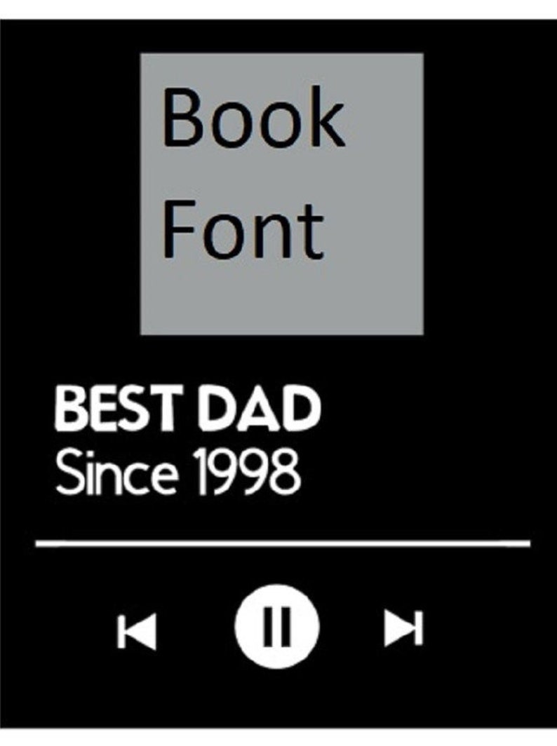 Custom Acrylic Spotify Song Playlist Poster Album Poster Etsy