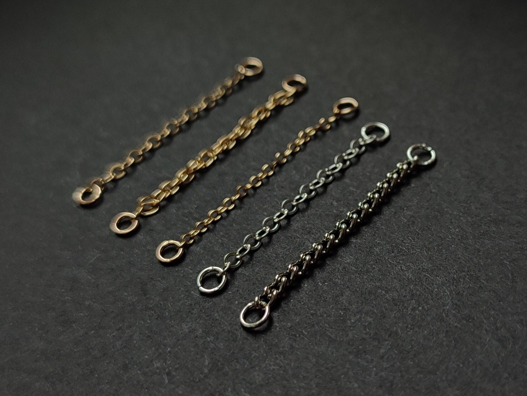 Piercing Alla Narice Con Catena Per Naso Con Catena Per Piercing Nasal - Foto 5