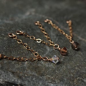 Industrielle Piercing Kette in 14k Gold Filled, alternativer Conch oder Helix Schmuck, Weihnachtsgeschenk