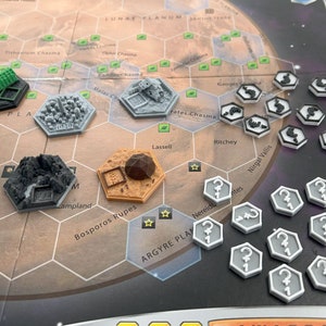 Ides of Mars - Terraforming Mars Fan-made Expansion 3D Textured Tile Set