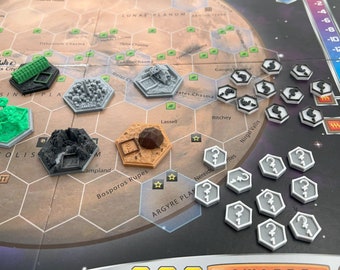 Ides of Mars - Terraforming Mars Fan-made Expansion 3D Textured Tile Set