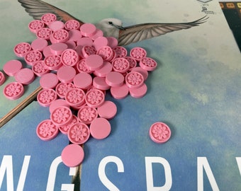 Nectar Tokens for Wingspan Game - 3D Textured (70 Tokens)