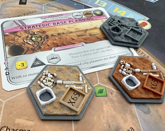 Prelude 2 - Strategic Base Planning City Tile for Terraforming Mars