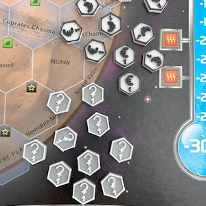 des of Mars - Terraformng Mars Fan-made Expanson 3D Textured Tle Set - Etsy