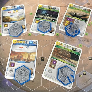 TM VENUS NEXT Expansion Set - 5 Two-Color Special Card-Appointed Cities