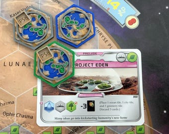 Prelude 2 - Project Eden Tile for Terraforming Mars