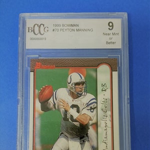 1999-04 Peyton Manning 4 Graded Cards to Choose From