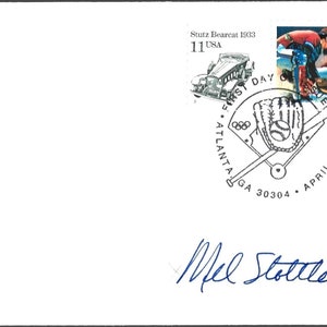 MLB 4 NY Yankee Autographed Commemorative Postal Cover All W/COA&#39;s