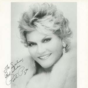 Singer Patti Page - Pop and Country Music Singer - Autographed 8x10 Photo W/COA