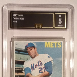 1967 or 1970 Topps Baseball Grade Tommie Agee Cards to Choose From