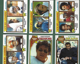 1979 Topps #2-310 Football Pick Your Card Good or Better