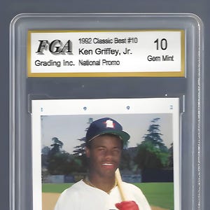 1990//2002 Ken Griffey Jr. 5 Graded Cards to Choose From Seattle Mariners