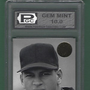 1993//2005 Alex Rodriguez 2 Rookie Cards 2 Other Cards Graded 10 Gem Mint Seattle Mariners