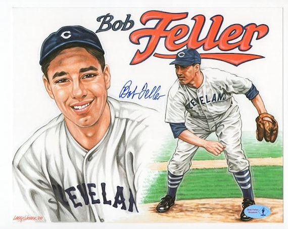 MLB Bob Feller MLB Great Baseball Hall of Fame -  Sweden