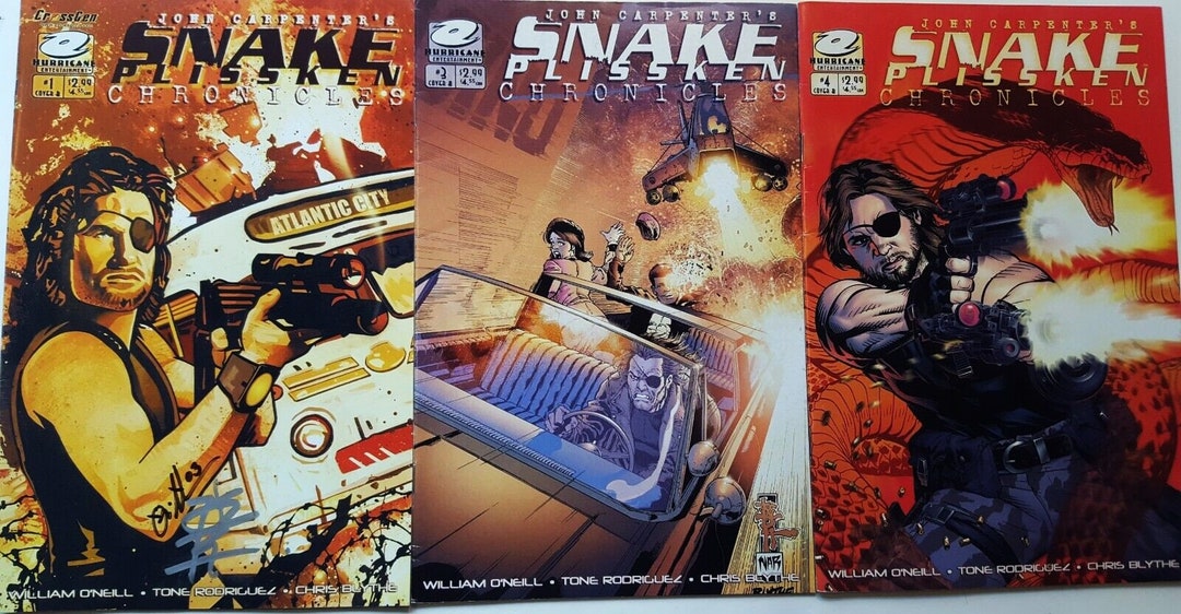 SNAKE PLISSKEN CHRONICLES 2冊セット John Carpenter's Snake Plissken Chronicles, Vol 1 #2 (COVER