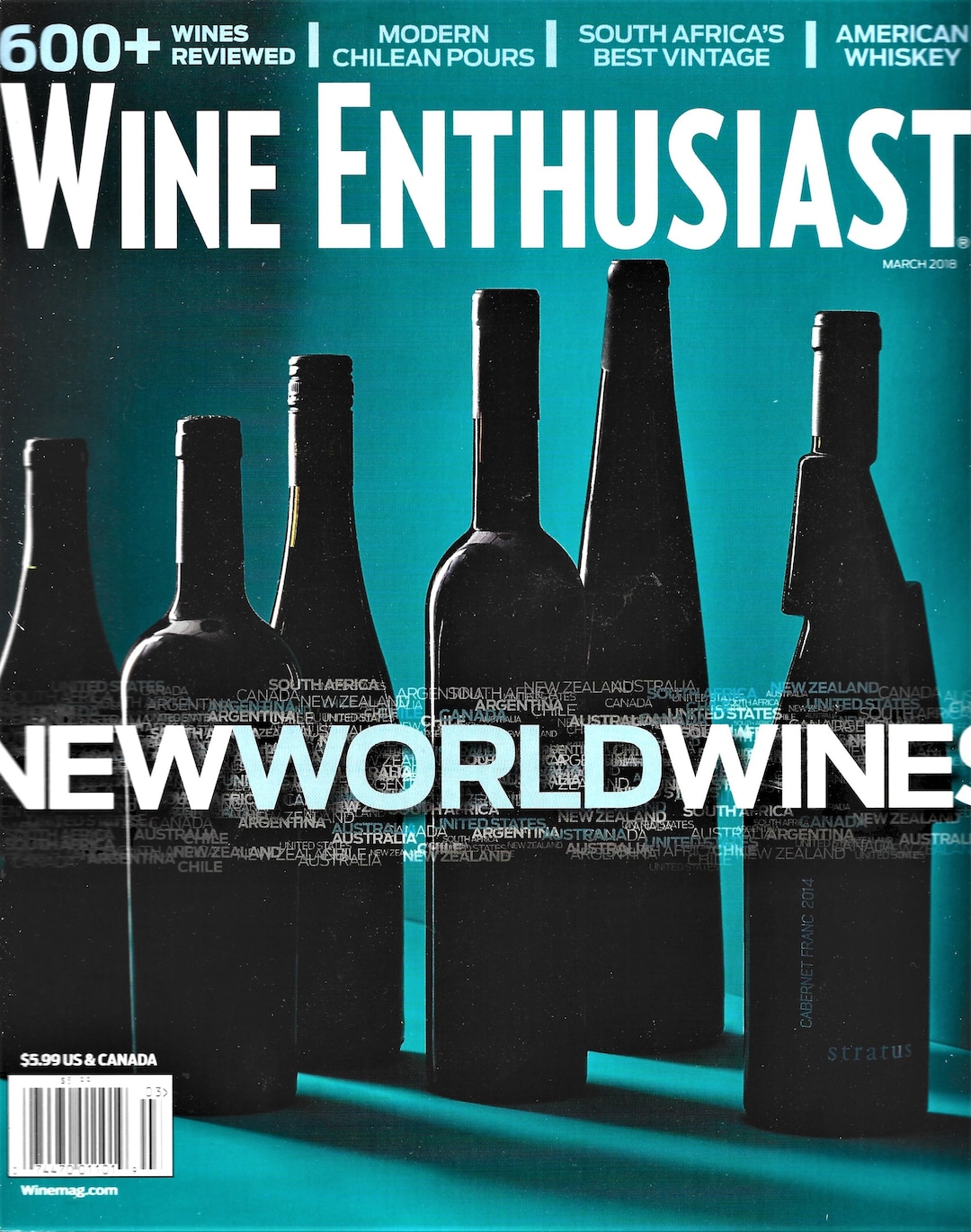 2018 Wine Enthusiast Magazines Great Condition Etsy