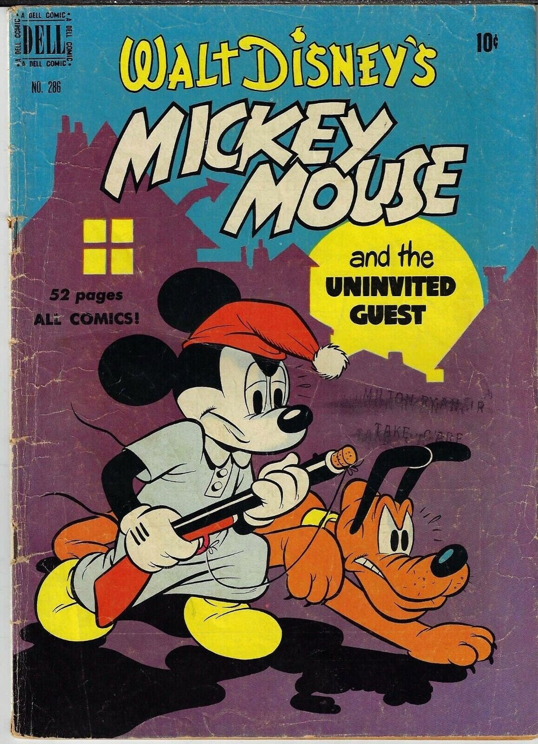 Four Color 286 1950 Walt Disneys Mickey Mouse and the - Etsy