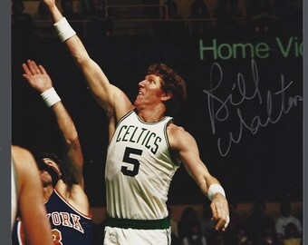 Autographed Bill Walton - San Diego Clippers Photo