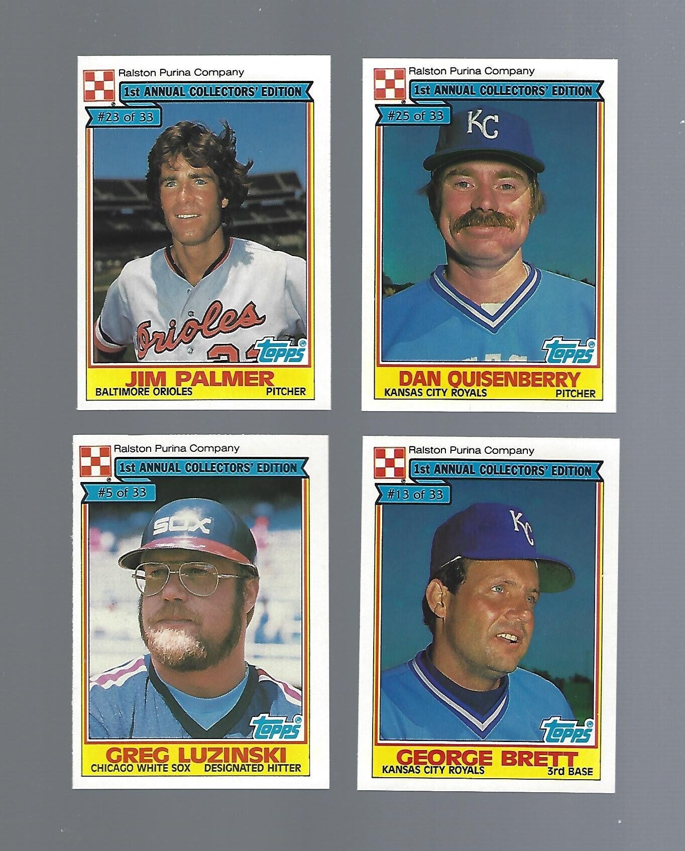 1984 Topps Ralston Purina Lot of 6 Cards NRMT - Etsy