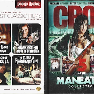 DVD Horror Movies 3 Different DVD&#39;s To Choose From Used Good Condition