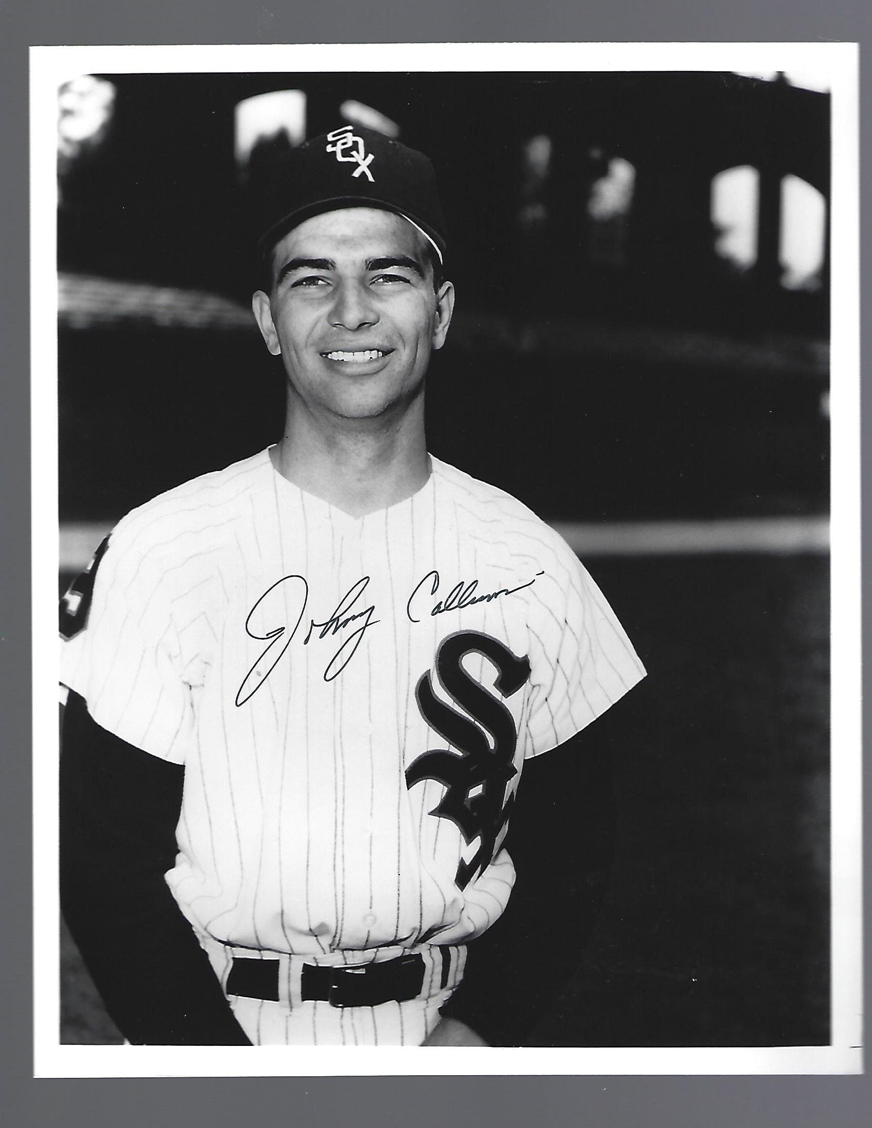 MLB Johnny Callison (d. 2006) - Baseball: Chicago White Sox - Autographed  8x10 W/COA